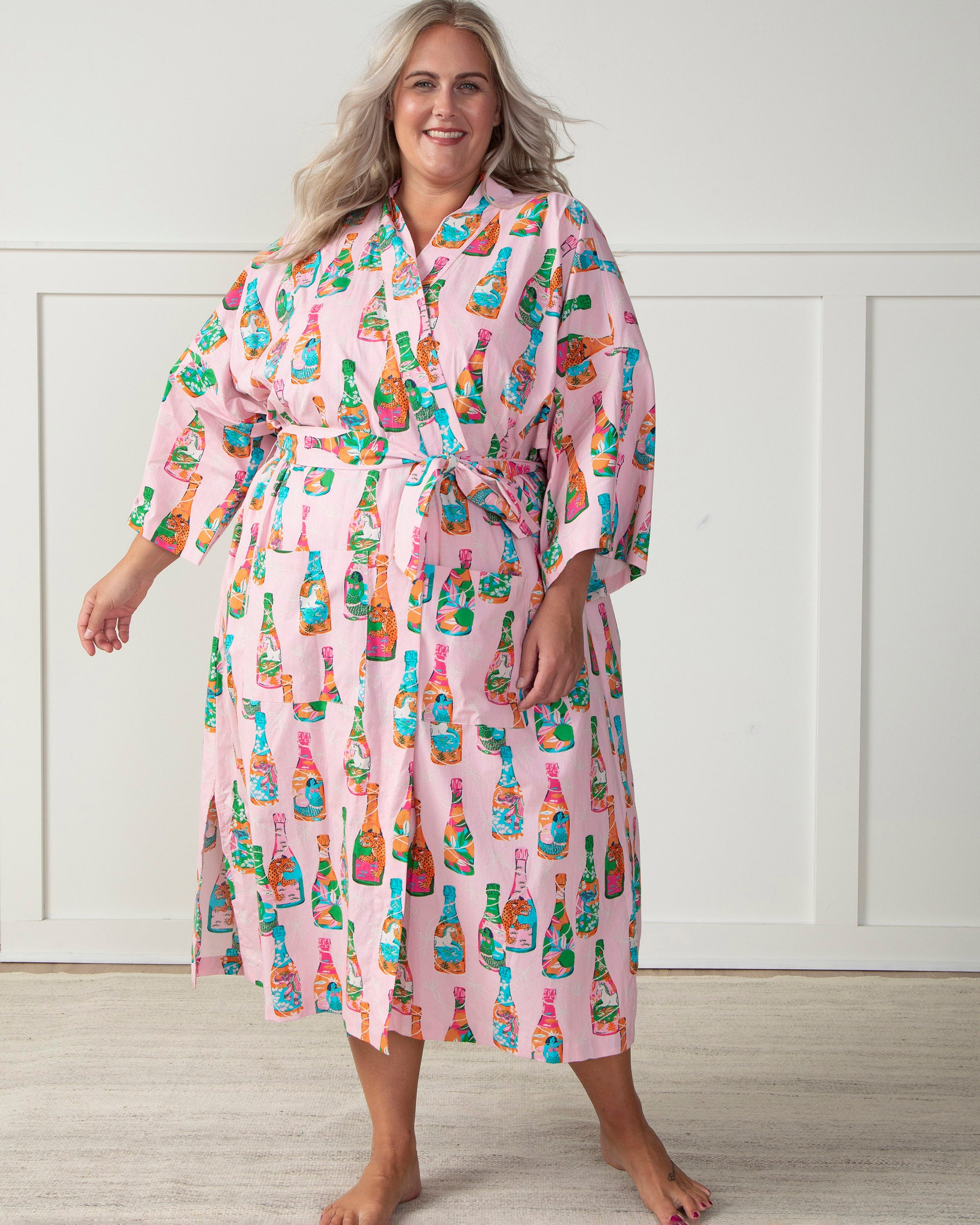 Buy Cyberjammies Pink Fifi Flamingo Print Short Robe Dressing Gown from  Next Austria